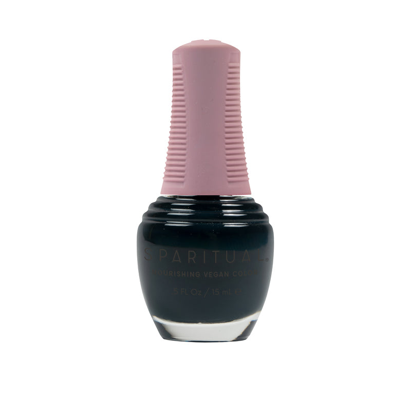 Coming Together Nourishing Vegan Color by SPARITUAL. Vegan, cruelty-free, clean formula for healthy nails with 1-step application, no base or top coat needed.
