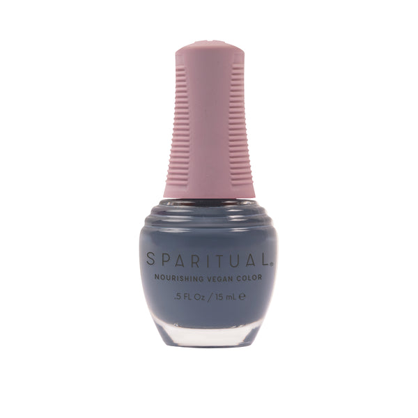 Eternal Wellness Nourishing Vegan Color by SPARITUAL. Vegan, cruelty-free, clean formula for healthy nails with 1-step application, no base or top coat needed.