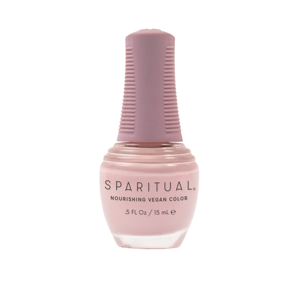 Harmony Nourishing Vegan Color by SPARITUAL. Vegan, cruelty-free, clean formula for healthy nails with 1-step application, no base or top coat needed.
