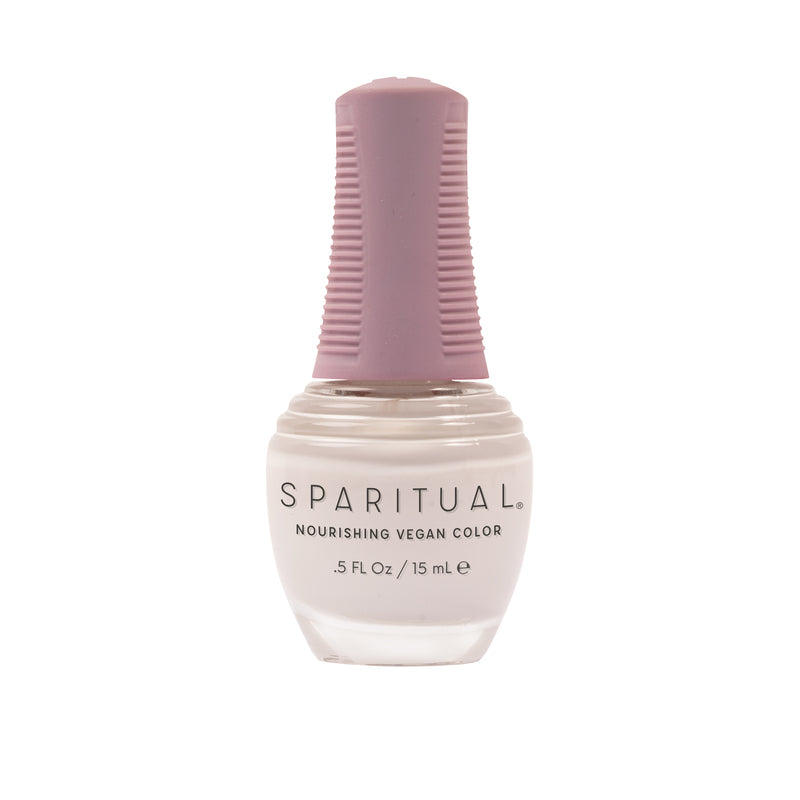 Higher Consciousness Nourishing Vegan Color by SPARITUAL. Vegan, cruelty-free, clean formula for healthy nails with 1-step application, no base or top coat needed.