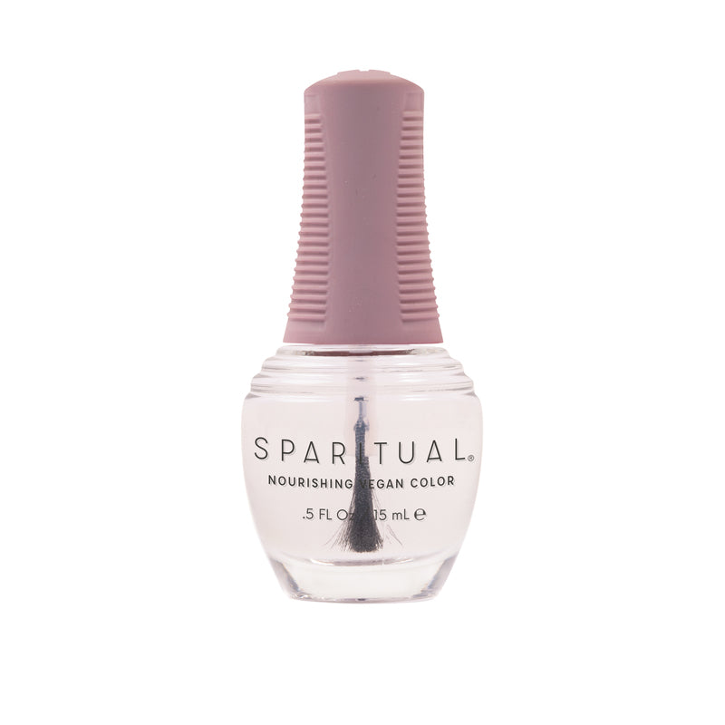 Gloss Nourishing Vegan Color by SPARITUAL. Vegan, cruelty-free, clean formula for healthy nails with 1-step application, no base or top coat needed.