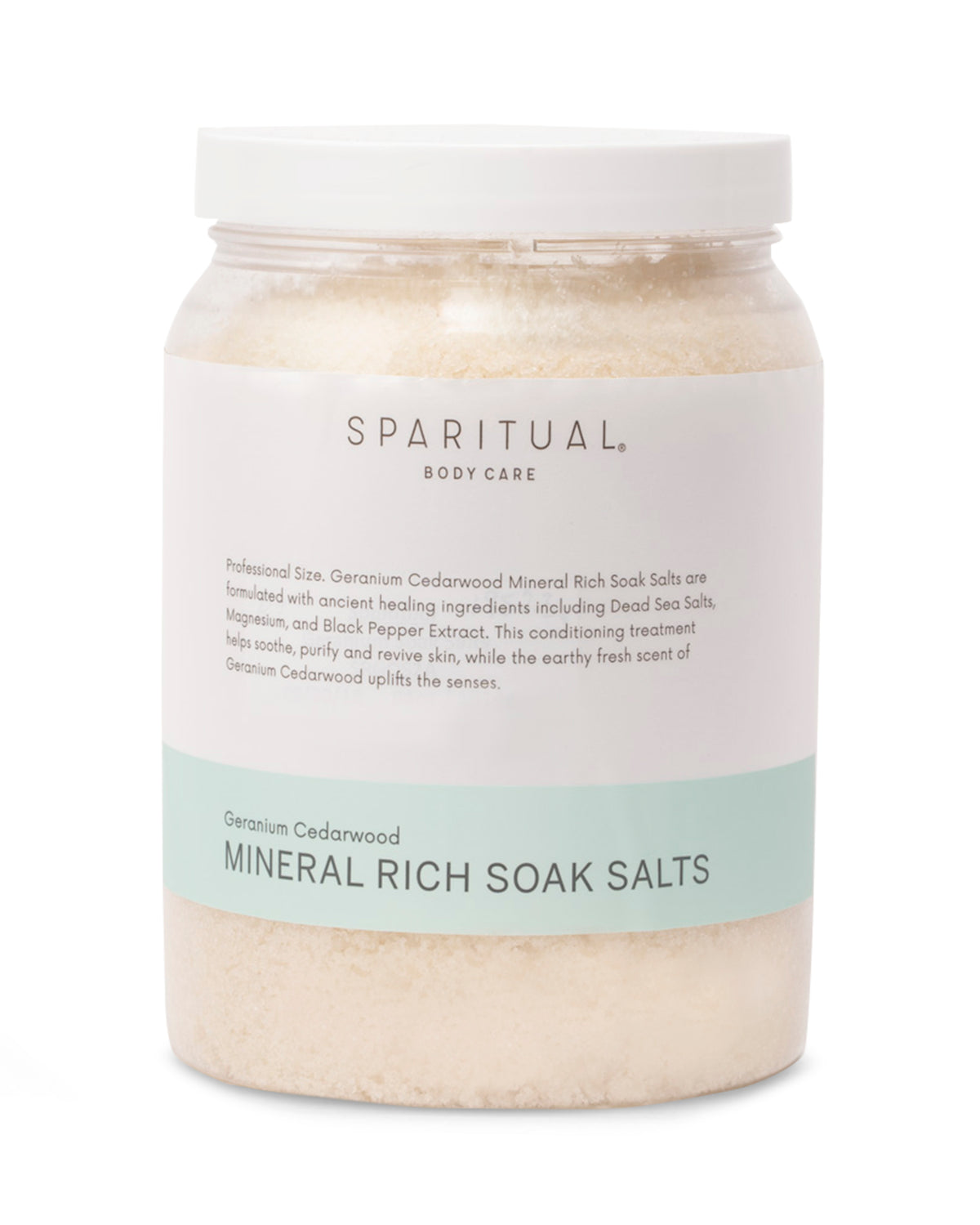 SpaRitual Geranium Cedarwood Mineral Rich Soak Salts