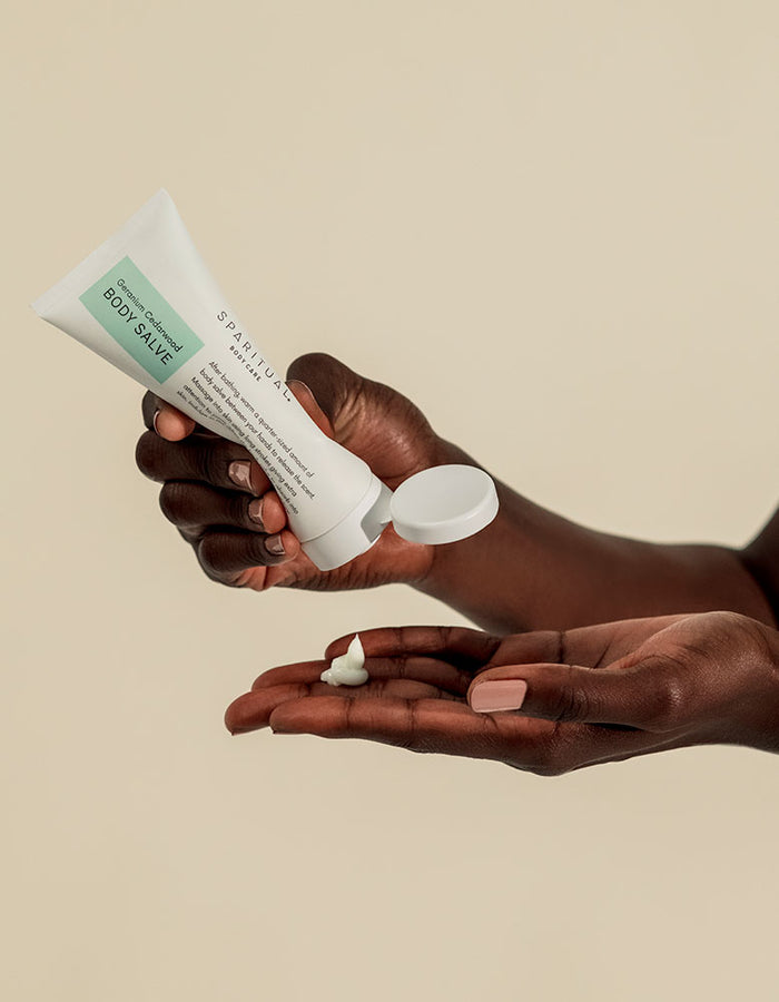 Slow Beauty® Geranium Cedarwood Body Salve – SPARITUAL